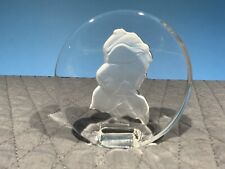 Vintage Danbury Mint Heavy Lead Crystal Mothers Day Paperweight 1978 picture