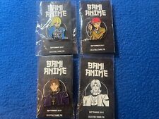 Bam Anime Box Fate Stay night enamel pin  Complete Set of 4 Reg,250,99 and 50 picture