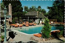 St Helena California Harvest Inn Hotel Swimming Pool Napa Valley Cont. Postcard picture