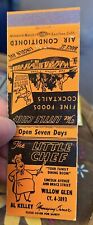 Matchbook Cover The Little Chef Willow Glen Al Kelley San Jose California picture