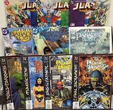 DC Comics JLA-Z 1-3, JLA Paradise Lost 1-3, JLA Black Baptism 1-4 picture