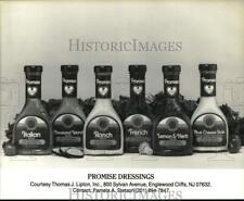 1989 Press Photo Collection of Promise brand salad dressings - tup22500 picture