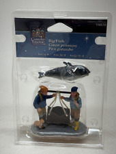 Lemax Carole Towne Big Fish Village Accessory Christmas Fisherman 156510 READ picture