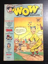 Wow Comics #69 August 1948 Final Issue, Tom Mix, Baseball, Hopalong Cassidy picture