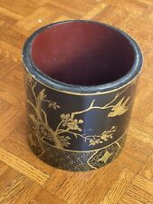 Vintage Japanese Lacquer , Laquerware, Pot picture