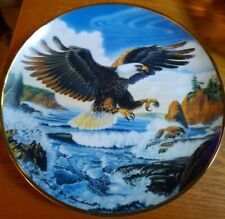 Vintage Franklin Mint Forever Free Eagle Plate Limited Edition G 5314 picture