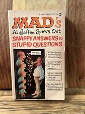 Mad’s Al Jaffee Spews Out Snappy Answers To Stupid Questions picture