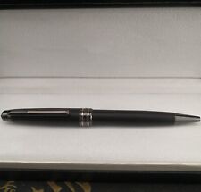 Luxury 163 Metal Series Matte Black + Black Clip 0.7mm nib Ballpoint Pen picture