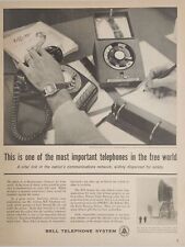 1959 Print Ad Bell Telephone System Phone at Strategic Air Command Headquarters picture