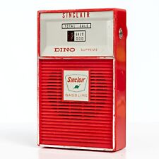 Vintage 1960's Gas Pump AM Radio - SINCLAIR Dino Supreme - WORKS picture