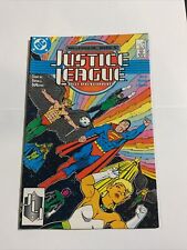 Vintage Justice League #10 VF-NM DC Comics 1988 HIGH GRADE Combined Shipping picture