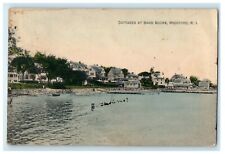 1923 Cottages And Sand Shore Wickford Rhode Island RI Vintage Postcard picture