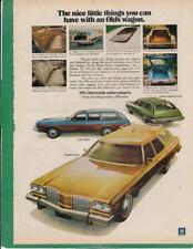 Magazine Ad - 1974 - Oldsmobile Vista-Cruiser, Cutlass Supreme Cruiser, Custom picture