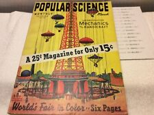 POPULAR SCIENCE MONTHLY MARCH 1939 From my personal collection 256 Pages picture