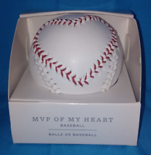 Hallmark MVP OF MY HEART Stitched BASEBALL Valentines Day Gift NEW IN BOX picture