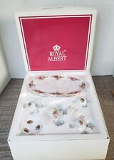 Royal Albert Fine China Old Country Rose Le Petite 8Pc Miniature Tea New In Box picture