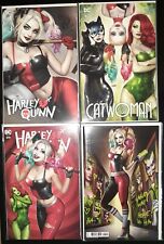 Best of Szerdy Harley Quinn Comic Lot of 4 Catwoman Poison Ivy Joker NEW UNREAD picture