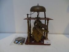 ANTIQUE OVERHAULED FRIESIAN TAIL CLOCKWORK WITH ALARM EXCELLENT WORKING CONDI... picture