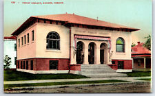 Postcard OR, PUBLIC LIBRARY, Eugene, Oregon, c1907 Unposted    OR1 picture