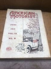 1917 American motorist magazine automobile association original￼ picture