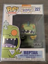 Funko Pop Animation Nickelodeon Rugrats Reptar 227 FYE w/ Protector Case Damage picture