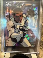 Finn 2022 Topps Star Wars Galaxy Atomic Refractor /150 #87 picture
