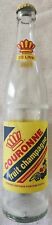 Rare  500ml Haiti Couronne Fruit Champagne Soda Tropical Soft Drink Glass Bottle picture