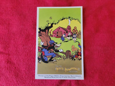 Disney SILLY SYMPHONY Post Card Signed by historian and author J.B. Kaufman picture