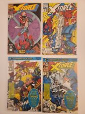 X-FORCE VOL. 1  F/VF/NM LOT ISSUES #2, #4, #16-17, #38  2ND&3RD APPS OF DEADPOOL picture