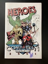 Hero-Con 2001, Comic Program To: AH w/ multiple Sketch's/Autos, Adam Hughes picture