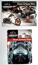 Black Widow Bike 2004 Joyride Studios~ Orange County~American Chopper 2 Card Lot picture