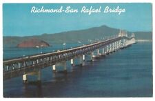 San Pablo Bay California c1950's Richmond-San Rafael Bridge, Marin County picture