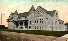 VINTAGE POSTCARD PHYSICS BUILDING AT QUEEN'S UNIVERSITY KINGSTON ONTARIO c. 1910 picture