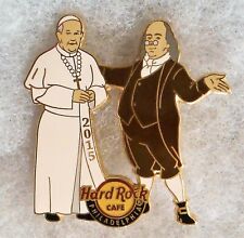 HARD ROCK CAFE PHILADELPHIA WELCOME POPE FRANCIS VISIT PIN # 89949 LE 100 GOLD picture