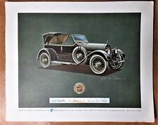 1921 Green Cadillac Model 59 Antique Classic Car Auto Print John Peckham Behr picture