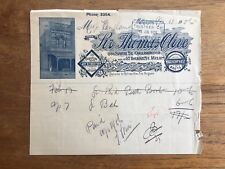 1906 SIR THOMAS OLIVE SMITH ST COLLINGWOOD MELBOURNE WAULKENPHAST RECEIPT P57 picture