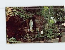 Postcard Grotto of Our Lady of Lourdes Seton Hill College Pennsylvania USA picture