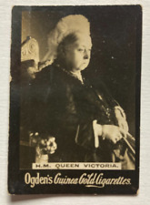 1901 Ogdens Guinea Gold Cigarette Card Queen Victoria picture
