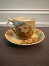 Antique RS Prussia Mustache Cup & Saucer picture