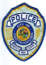 Chattahoochee (Gadsden County) FL Florida Police duty-worn patch *Cheesecloth* picture