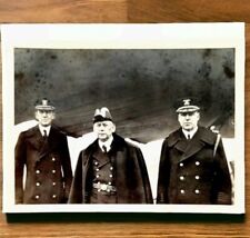 World War II Photo Capt Vernon Admiral Williams Capt Steele US Military Officers picture