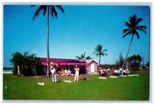 c1950's Mike Blank Golf Center Golfers Building Delray Beach Florida FL Postcard picture