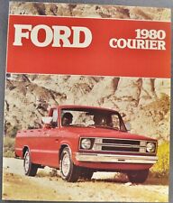 1980 Ford Courier Pickup Truck Brochure XLT Free Wheeling Excellent Original 80 picture
