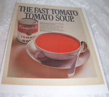 Vintage Original Ad Advertising Print Art 1968 CAMPBELL'S  TOMATO SOUP picture
