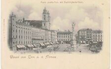 Gruss Aus Linz Donau Franz Josef Platz Unused 1905 Austria  picture