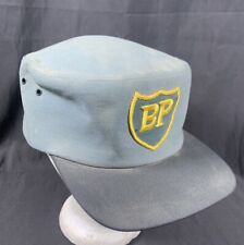 ✨Vintage Lion Uniforms BP Service Station Attendant Sewn Patch Hat Rare 60s✨ picture