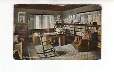 1909 postcard, Library, Residence of Robert Burdette, Pasadena, California picture