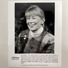 Intimate Portrait Carolyn McCarthy Vintage 1989 Lifetime Television Press Photo picture