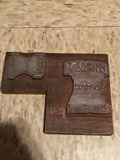 Antique DICTUM Extra Quality Whiskey Bottle Label Print Block Boston MA picture