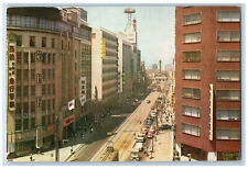 Fukuoka Japan Postcard Tenjin-Che Business Districts c1950's Unposted picture